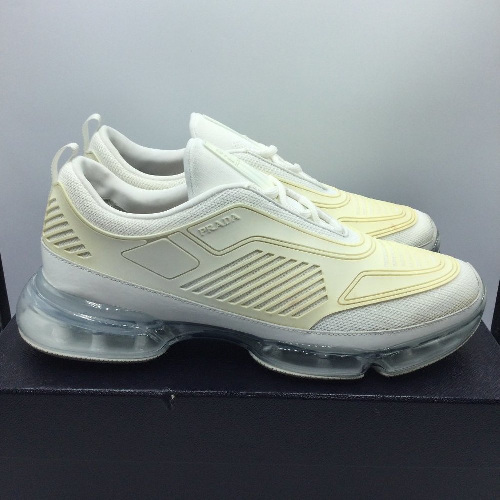 Prada Cloudbust Air Technical Sneakers Mens UK 8 US 9 White 2EG298